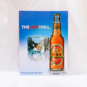 Cisk Chill Berry Metal Sign