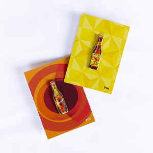 Alternative view of Cisk Bottle Premium Metal Pin