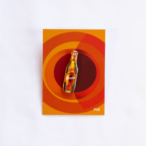 Kinnie Bottle Premium Metal Pin
